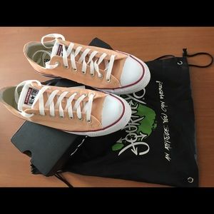 Painted Peach Converse All-Stars
